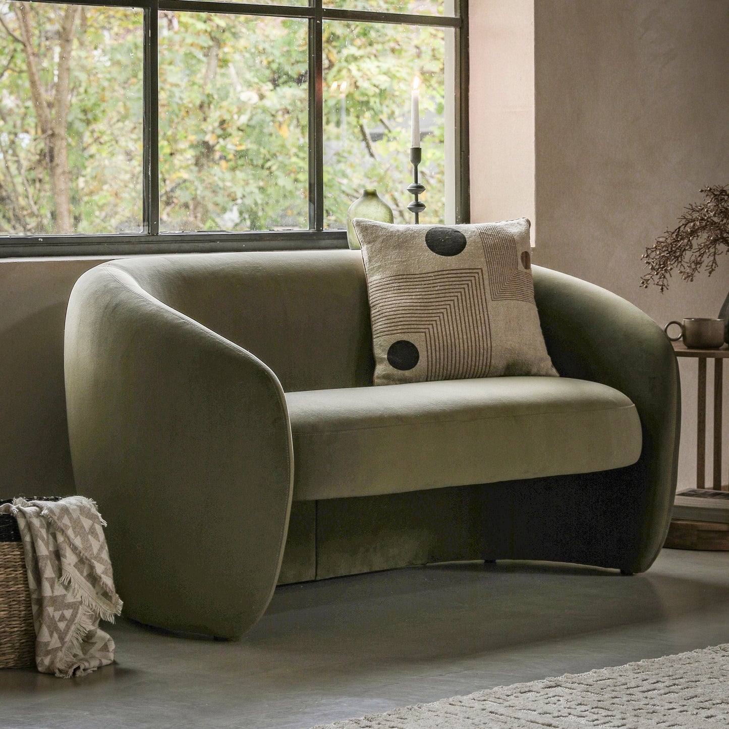 Curvo 2 Seater Sofa - Colour Options Gallery Direct Homebound