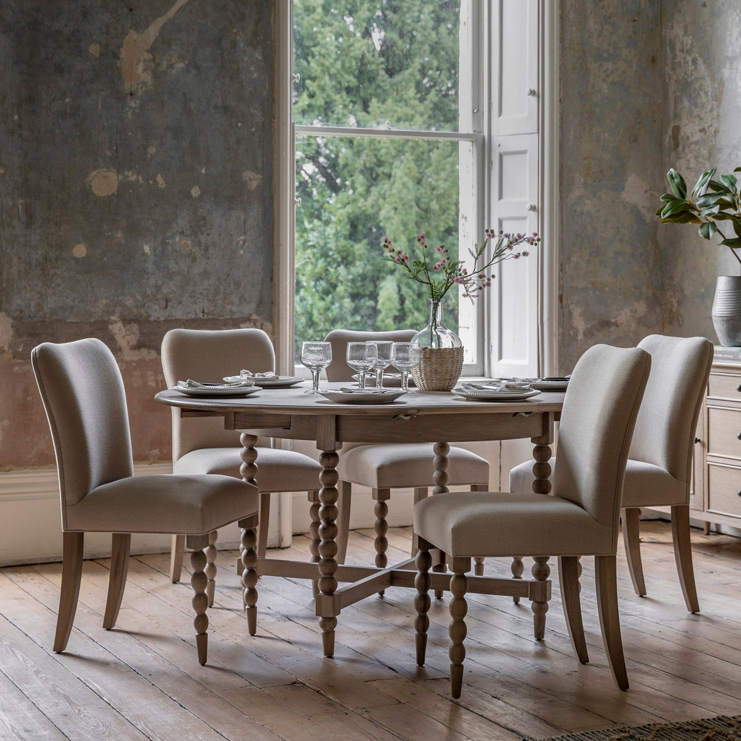 Artisan Round Ext Dining Table Gallery Direct Homebound