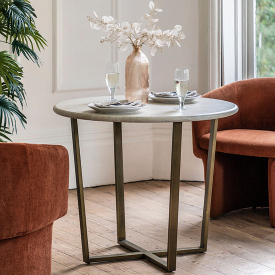 Moderna Round Dining Table Gallery Direct Homebound