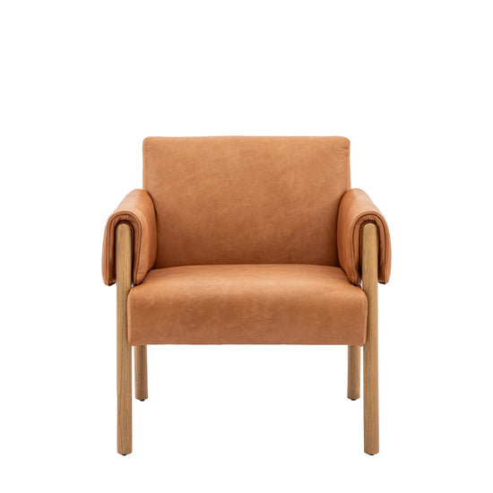 Stratford Armchair Brown Leather Gallery Direct Homebound