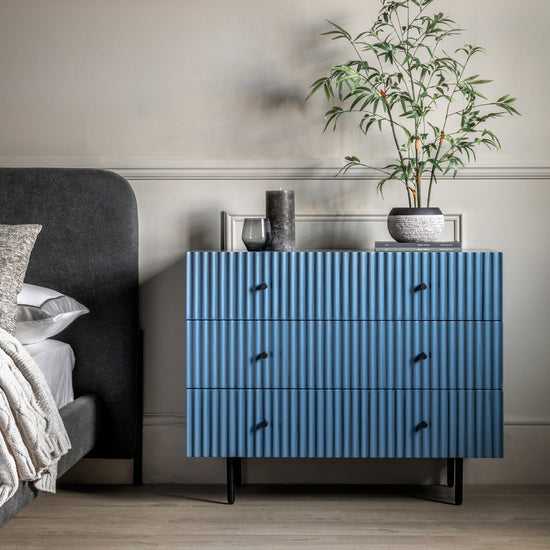 Buckhurst 3 Drawer Chest - Colour Options Gallery Direct Homebound