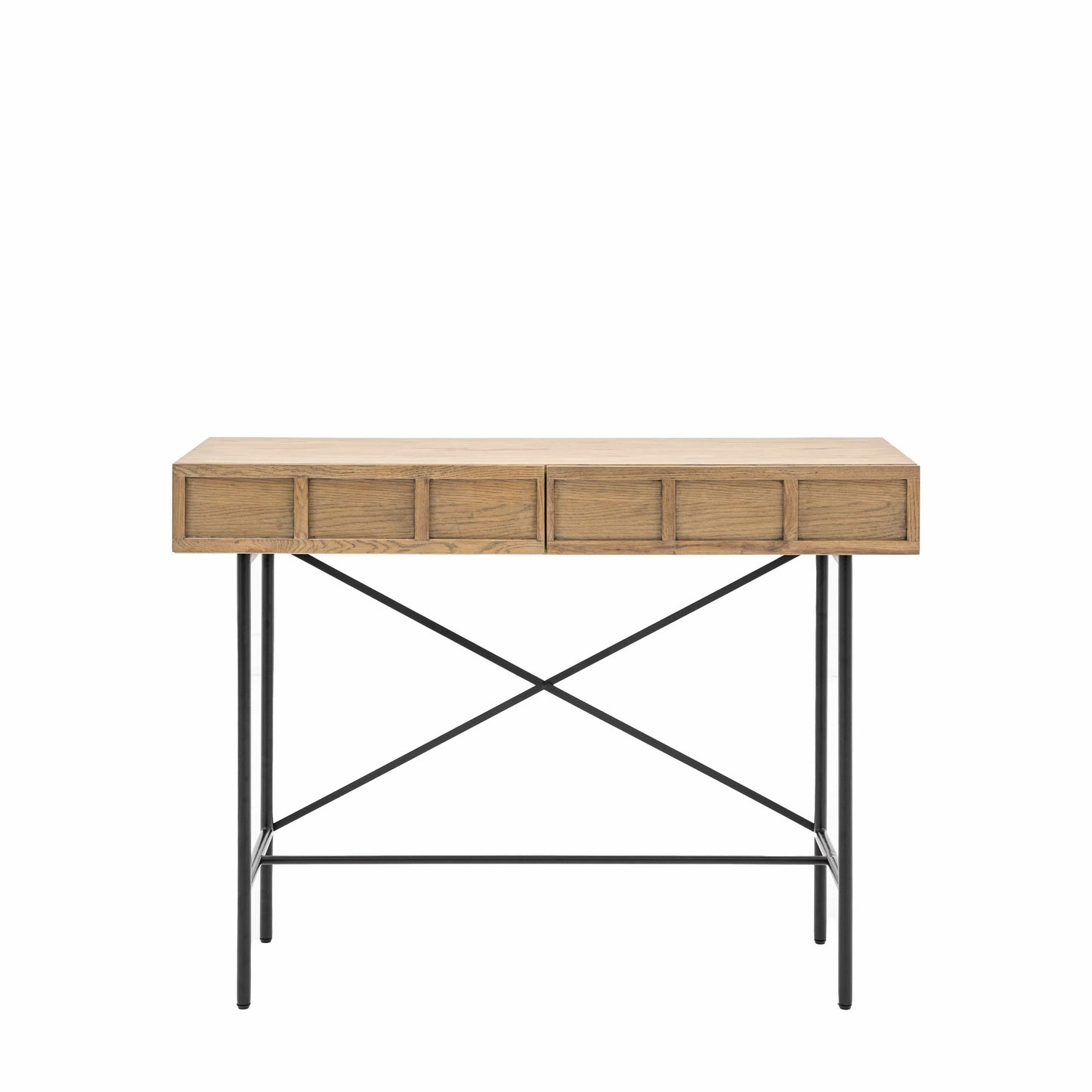 Panelled 2 Drawer Console Gallery Direct Homebound