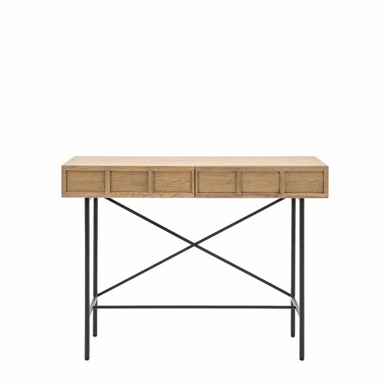 Panelled 2 Drawer Console Gallery Direct Homebound