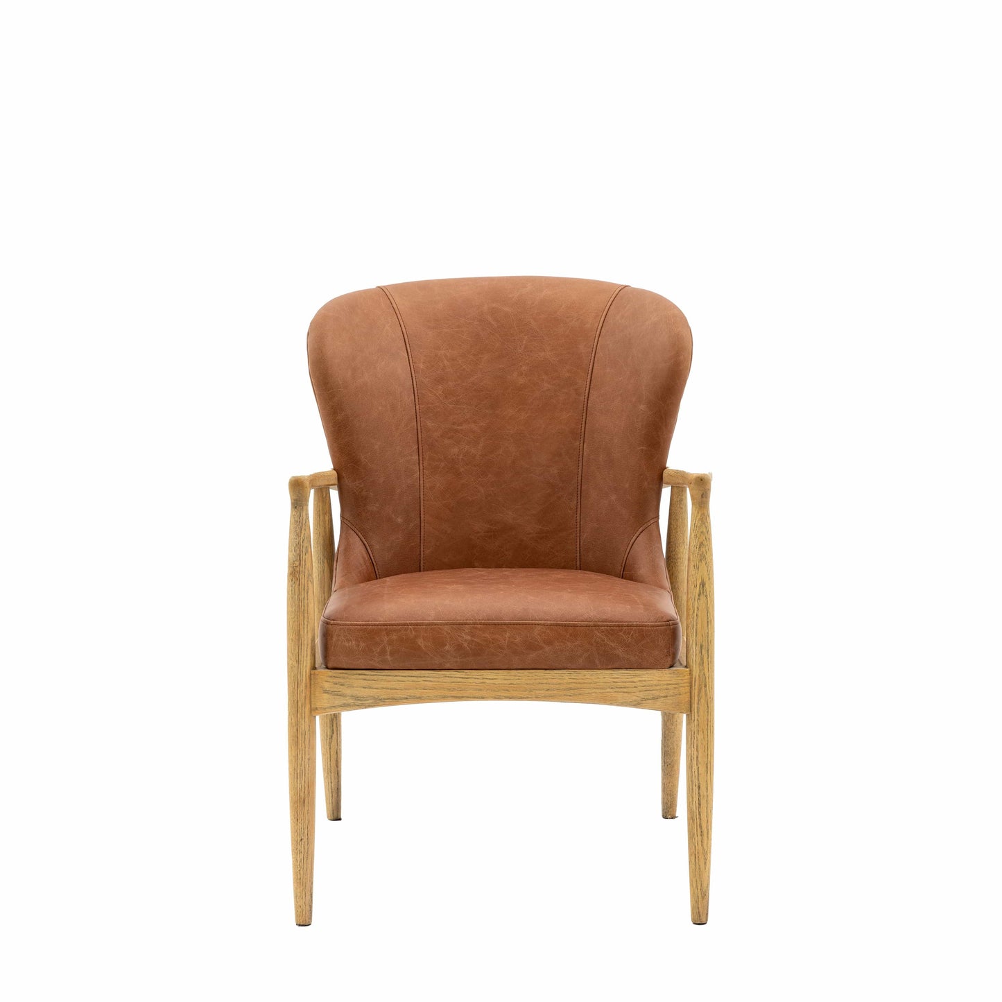 Tariva Armchair Antique Brown Leather Gallery Direct Homebound