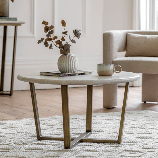 Moderna Round Coffee Table Gallery Direct Homebound