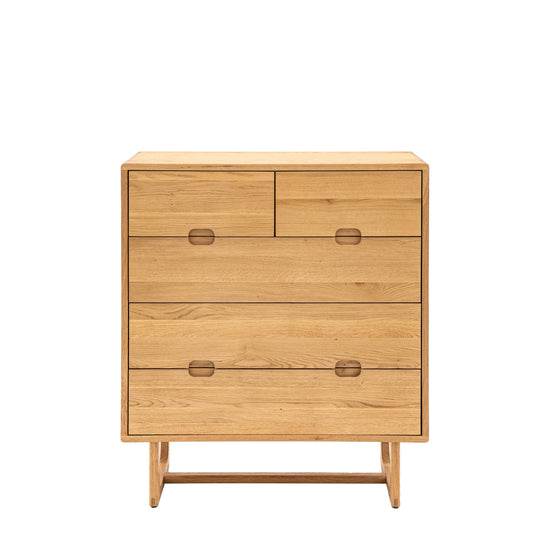 Craft 5 Drawer Chest Natural Gallery Direct Homebound