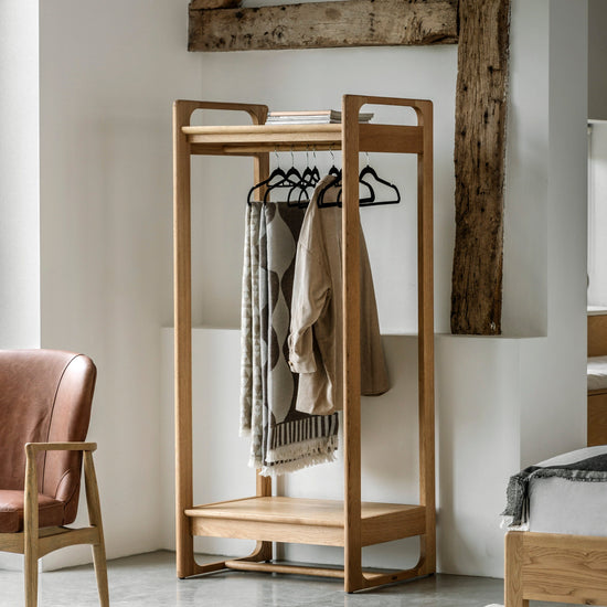 Craft Open Wardrobe Natural Gallery Direct Homebound