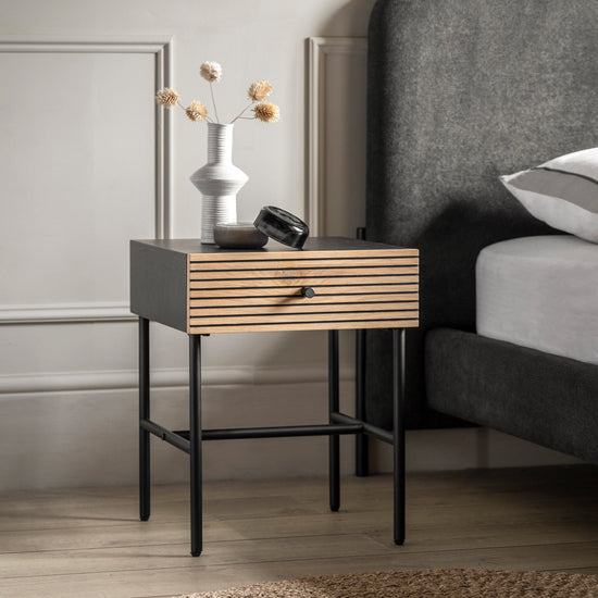 Hyland 1 Drawer Bedside Gallery Direct Homebound