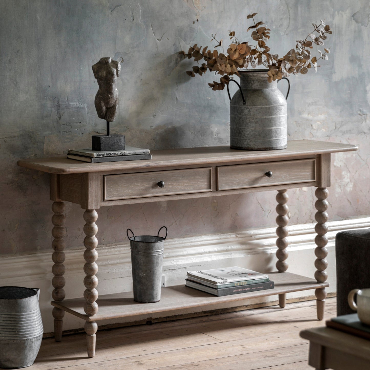 Artisan 2 Drawer Console Table Gallery Direct Homebound
