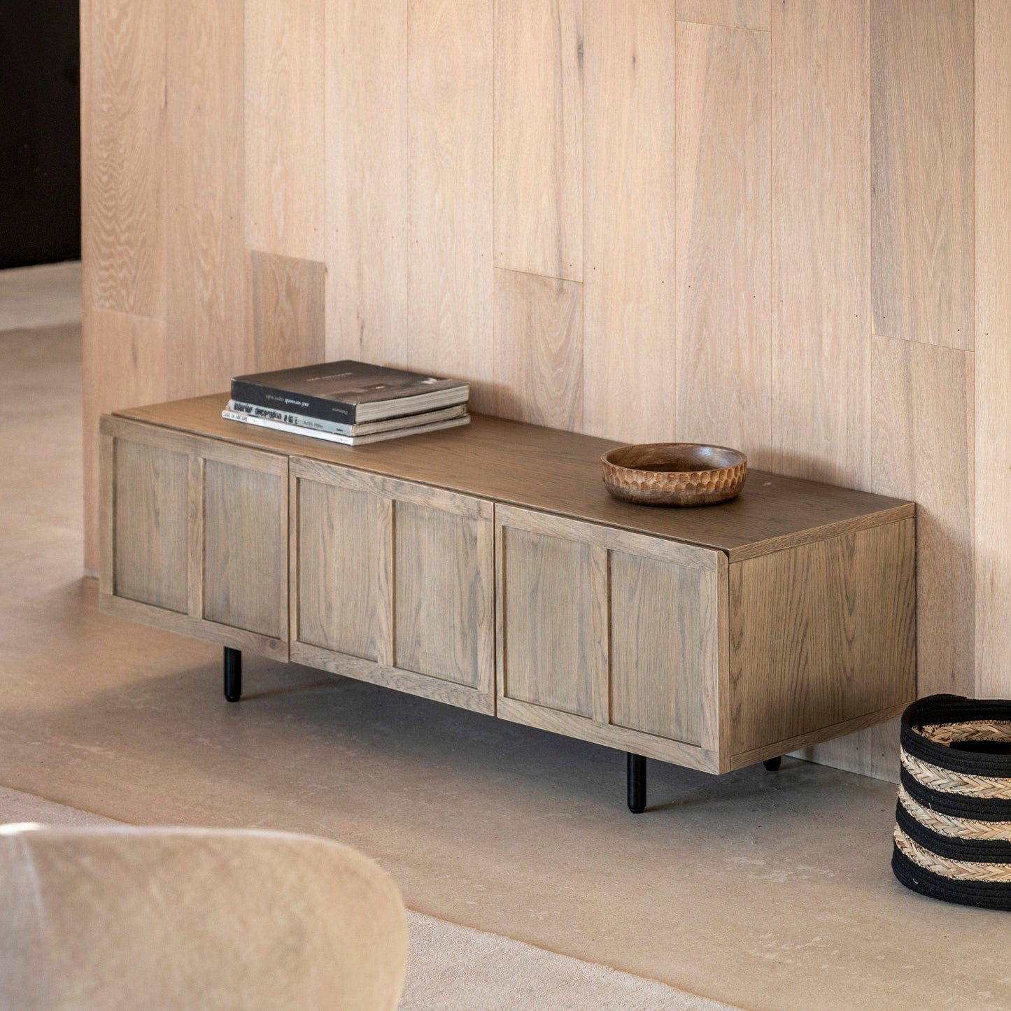 Panelled Media Unit Gallery Direct Homebound