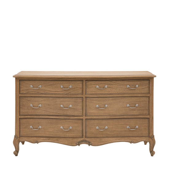 Chic 6 Drawer Chest Weathered Gallery Direct Homebound