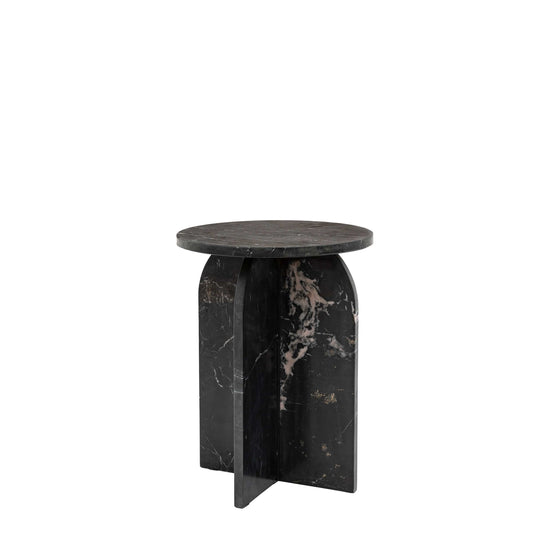 Amalfi Side Table Black - Colour Options Gallery Direct Homebound